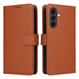 Betopnice Samsung Galaxy A36 Cover med Aftageligt Etui 005 Brun