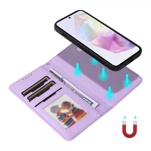 Betopnice Samsung Galaxy A36 Cover med Aftageligt Cover 005 Lilla