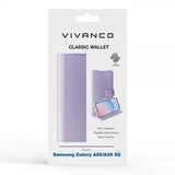Vivanco Samsung Galaxy A36/Galaxy A56 Etui Classic Wallet Lavendel