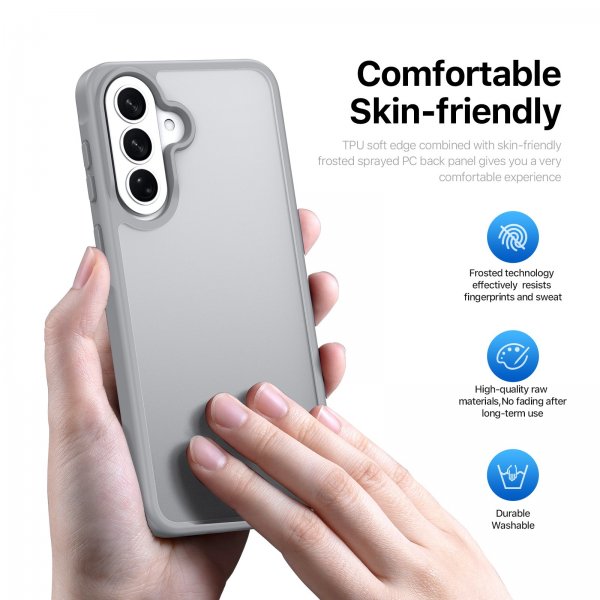 Dux Ducis Samsung Galaxy A36/Galaxy A56/Galaxy A37 Cover Yind Serie Grå