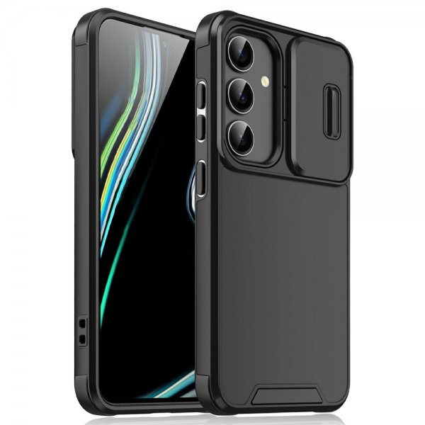 Samsung Galaxy A36/Galaxy A56 Cover Kameralinsebeskyttelse Sort