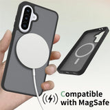 Samsung Galaxy A36/Galaxy A56 Cover Frosted MagSafe Blå