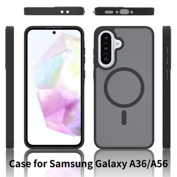 Samsung Galaxy A36/Galaxy A56 Cover Frosted MagSafe Sort