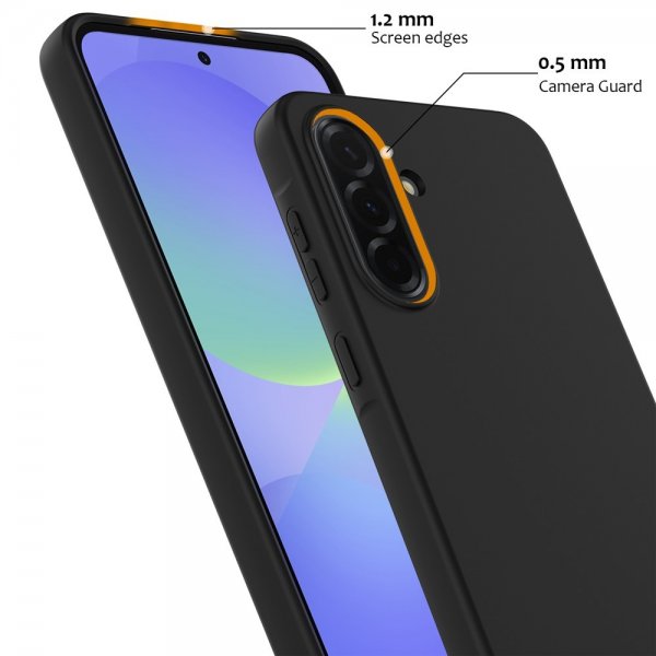 Samsung Galaxy A36/Galaxy A56 Cover med Rem Silikone MagSafe Sort