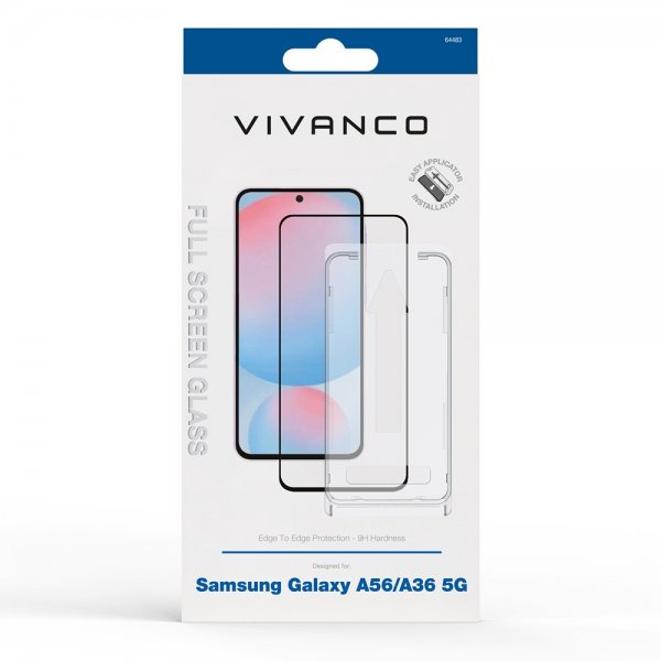 Vivanco Samsung Galaxy A36/Galaxy A56 Skærmbeskytter Full Screen