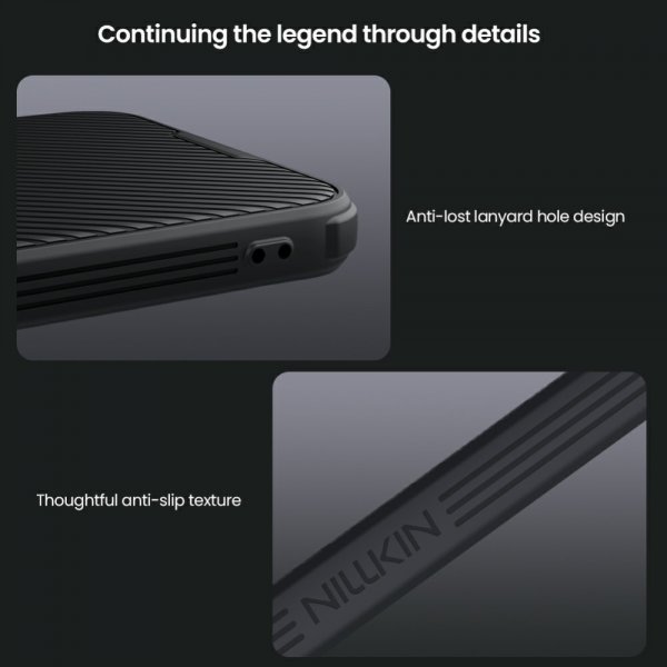 Nillkin Samsung Galaxy A36 Cover CamShield Pro Sort