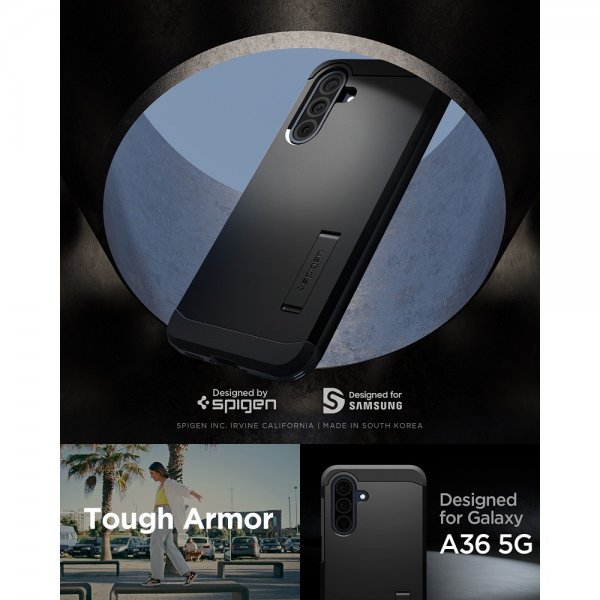 Spigen Samsung Galaxy A36 Cover Tough Armor Sort