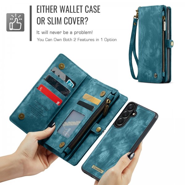 CaseMe Samsung Galaxy A37 Cover 008 Series Aftageligt Cover Blå