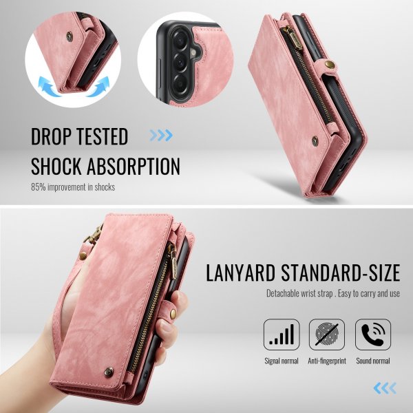 CaseMe Samsung Galaxy A37 Cover 008 Series Aftageligt Cover Rosa