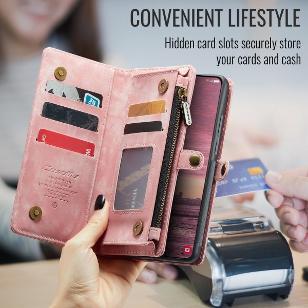CaseMe Samsung Galaxy A37 Cover 008 Series Aftageligt Cover Rosa