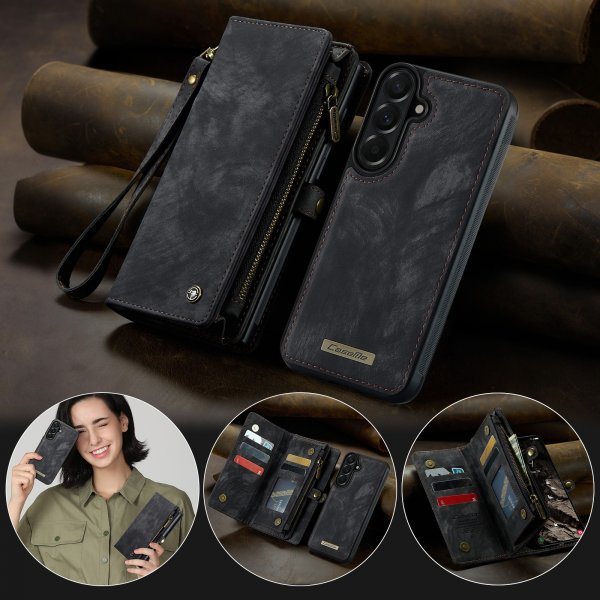 CaseMe Samsung Galaxy A37 Cover 008 Series Aftageligt Cover Sort
