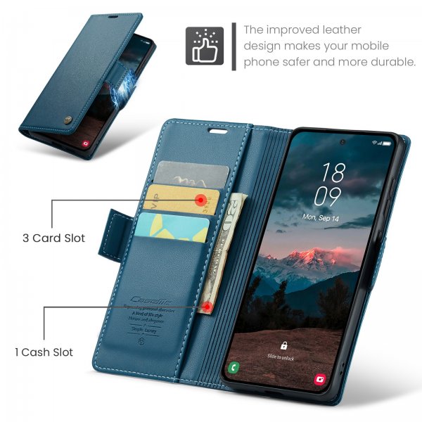 CaseMe Samsung Galaxy A37 Cover 023 Series Blå