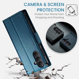 CaseMe Samsung Galaxy A37 Cover 023 Series Blå