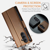 CaseMe Samsung Galaxy A37 Cover 023 Series Brun