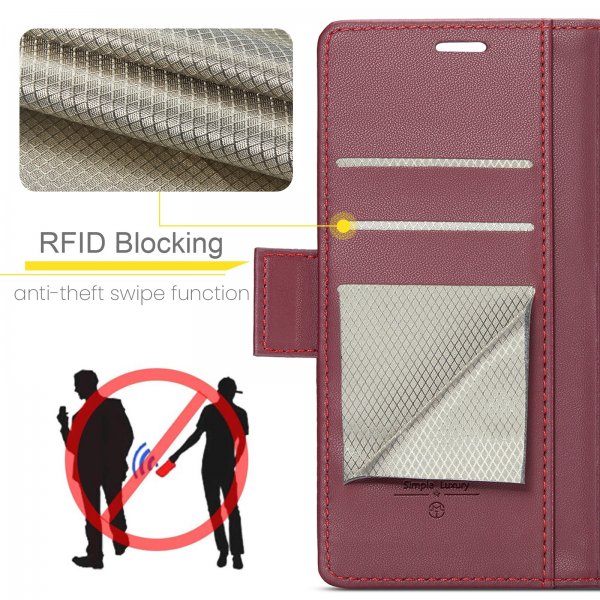 CaseMe Samsung Galaxy A37 Cover 023-serien Rød