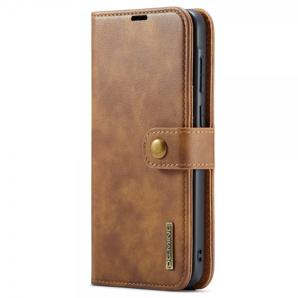 Dg.Ming Samsung Galaxy A37 Etui med Aftagelig Skal Brun