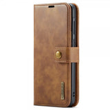 Dg.Ming Samsung Galaxy A37 Etui med Aftagelig Skal Brun