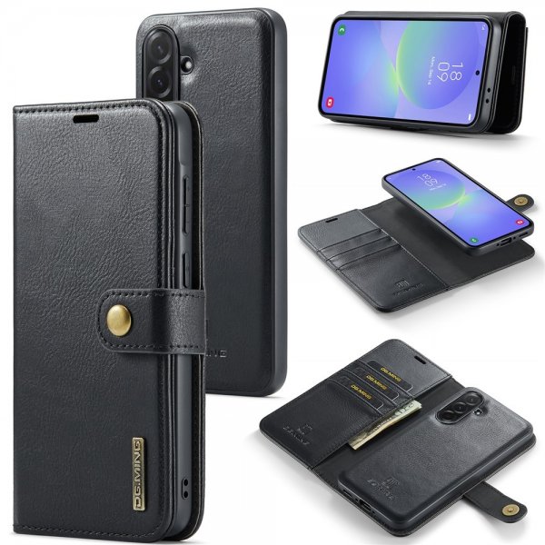Dg.Ming Samsung Galaxy A37 Etui med Aftagelig Skal Sort