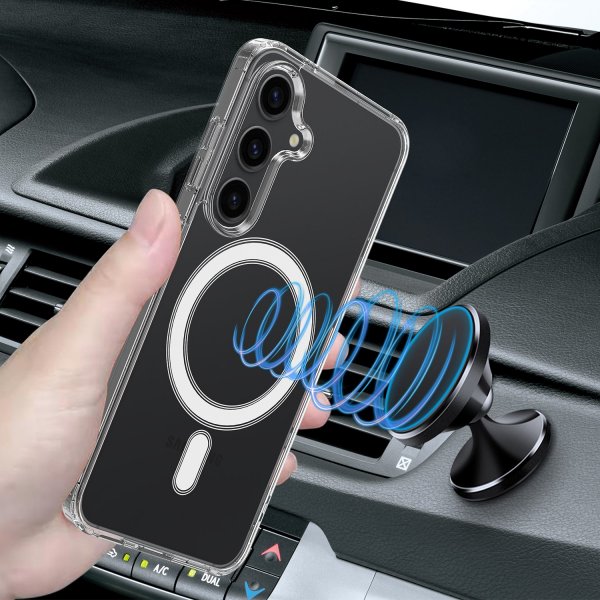 Nordic Covers Samsung Galaxy A37 Cover Feather Series MagSafe Transparent
