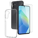 Northjo Samsung Galaxy A37 Cover med Skærmbeskytter og Kamerabeskyttelse 3-i-1