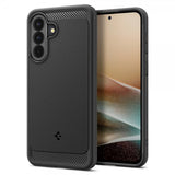 Spigen Samsung Galaxy A37 Cover Rugged Armor Matt Sort