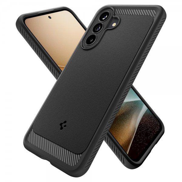 Spigen Samsung Galaxy A37 Cover Rugged Armor Matt Sort