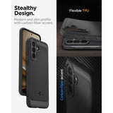 Spigen Samsung Galaxy A37 Cover Rugged Armor Matt Sort