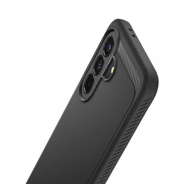 Spigen Samsung Galaxy A37 Cover Rugged Armor Matt Sort