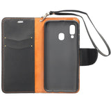 Samsung Galaxy A40 Etui med Stand Sort