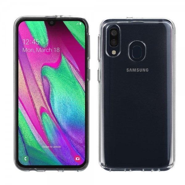 Krusell Samsung Galaxy A40 Cover SoftCover Transparent