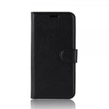 Samsung Galaxy A41 Etui Litchi Sort
