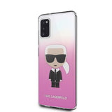 Karl Lagerfeld Samsung Galaxy A41 Cover Iconic Cover Gradient Pink