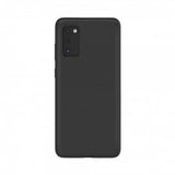 Xqisit Samsung Galaxy A41 Cover Silikone Sort