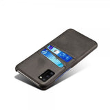 Samsung Galaxy A41 Cover med to Kortlommer Sort