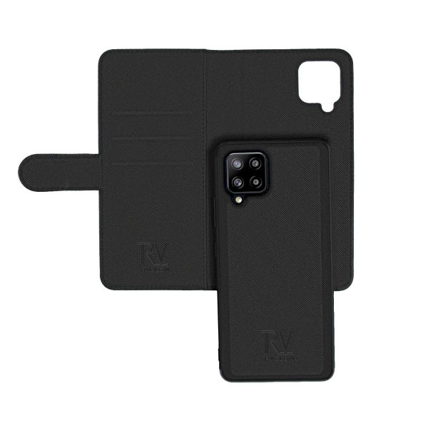 Rvelon Samsung Galaxy A42 5G Etui Magnetisk Aftageligt Cover Sort