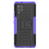 Samsung Galaxy A42 5G Cover Dækmønster Stativfunktion Lilla