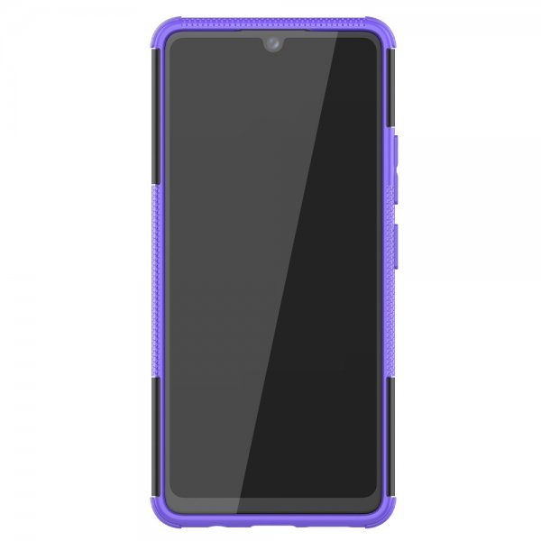 Samsung Galaxy A42 5G Cover Dækmønster Stativfunktion Lilla