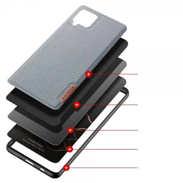 Dux Ducis Samsung Galaxy A42 5G Cover FINO Series Blå