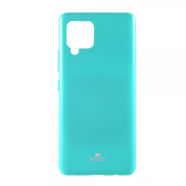 Mercury Samsung Galaxy A42 5G Cover Jelly Glitter Blå