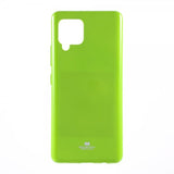 Mercury Samsung Galaxy A42 5G Cover Jelly Glitter Grøn