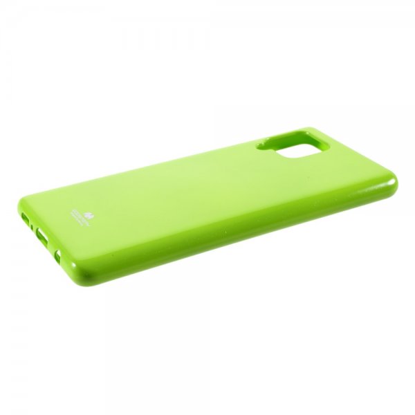 Mercury Samsung Galaxy A42 5G Cover Jelly Glitter Grøn