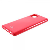 Mercury Samsung Galaxy A42 5G Cover Jelly Glitter Rød
