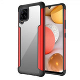 Samsung Galaxy A42 5G Cover Metalkant Rød