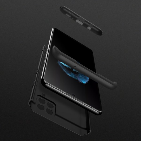 GKK Samsung Galaxy A42 5G Cover Tredelt Sort