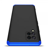 GKK Samsung Galaxy A42 5G Cover Tredelt Sort Blå