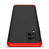 GKK Samsung Galaxy A42 5G Cover Tredelt Sort Rød