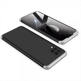 GKK Samsung Galaxy A42 5G Cover Tredelt Sort Sølv