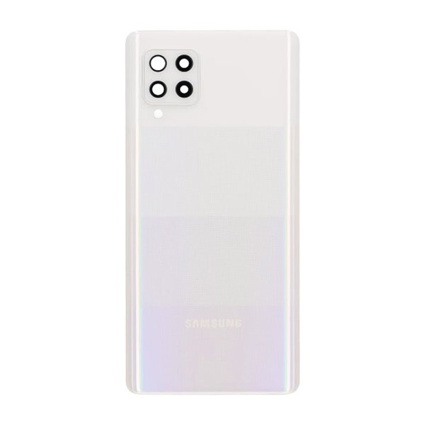 Samsung Galaxy A42 Bagcover OEM - Hvid