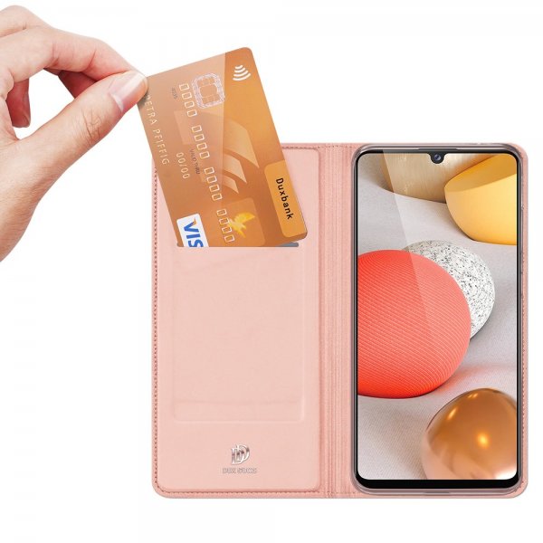 Dux Ducis Samsung Galaxy A42 5G Cover Skin Pro Series Rosaguld