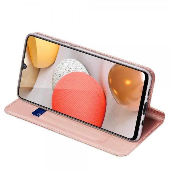 Dux Ducis Samsung Galaxy A42 5G Cover Skin Pro Series Rosaguld